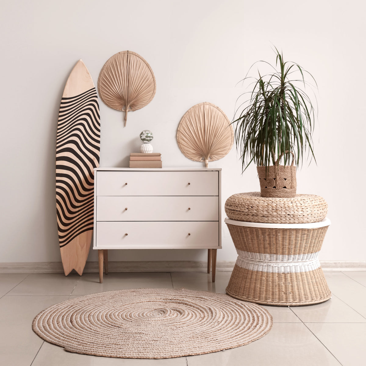 ILLUSIONARY FLOW Surfboard Decorative Panel