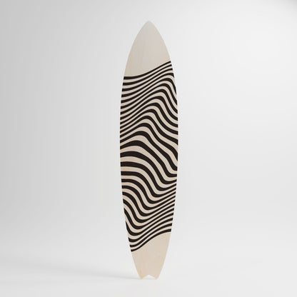 ILLUSIONARY FLOW Decorative Plywood Surfboard