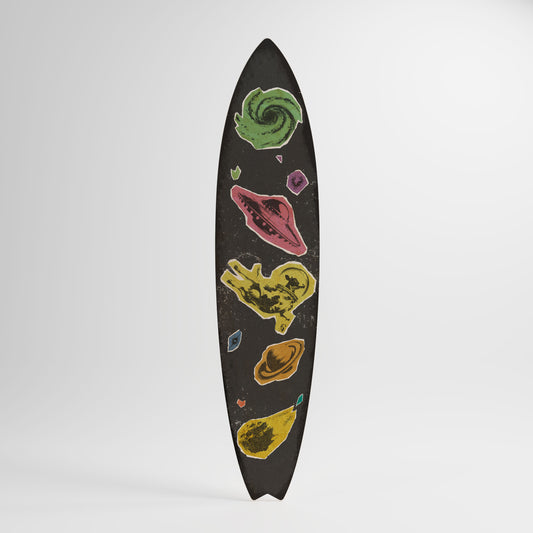 GALAXY MORSEL Decorative Plywood Surfboard