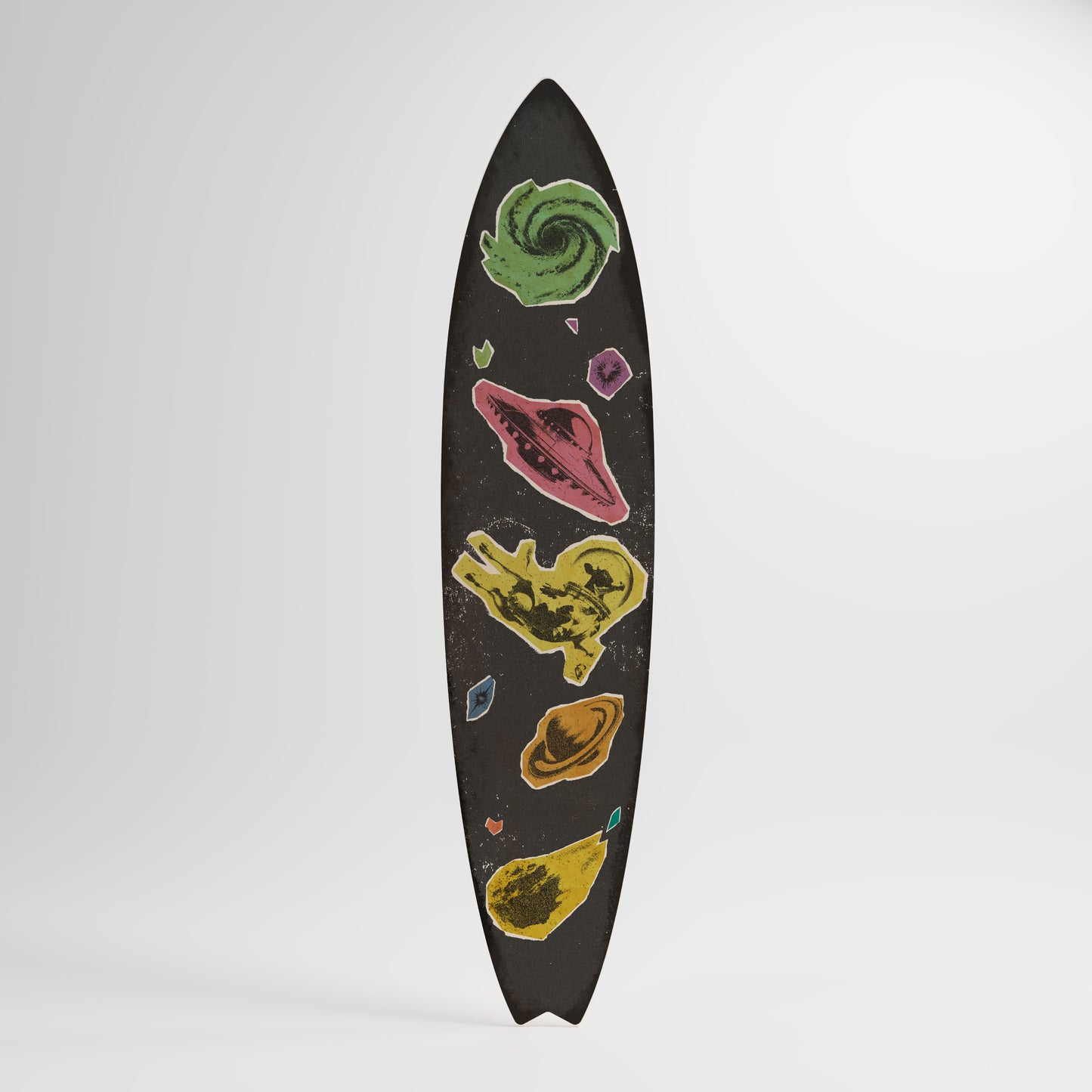 GALAXY MORSEL Decorative Plywood Surfboard