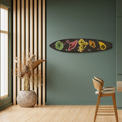 GALAXY MORSEL Decorative Plywood Surfboard