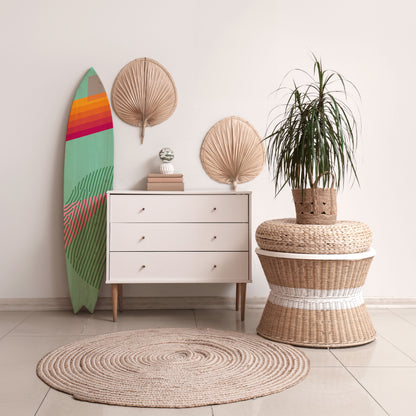 DAILY RADIANCE Decorative Plywood Surfboard