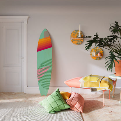 DAILY RADIANCE Decorative Plywood Surfboard