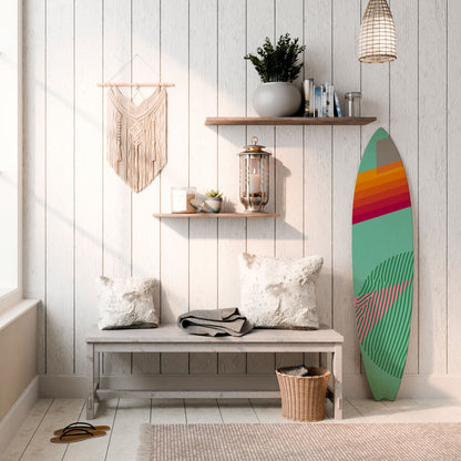 DAILY RADIANCE Decorative Plywood Surfboard
