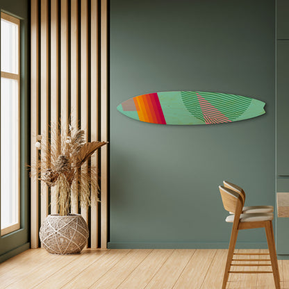 DAILY RADIANCE Decorative Plywood Surfboard