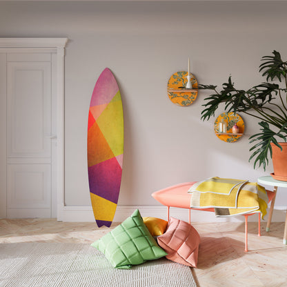 VIVID GEOMETRY Surfboard Decorative Panel