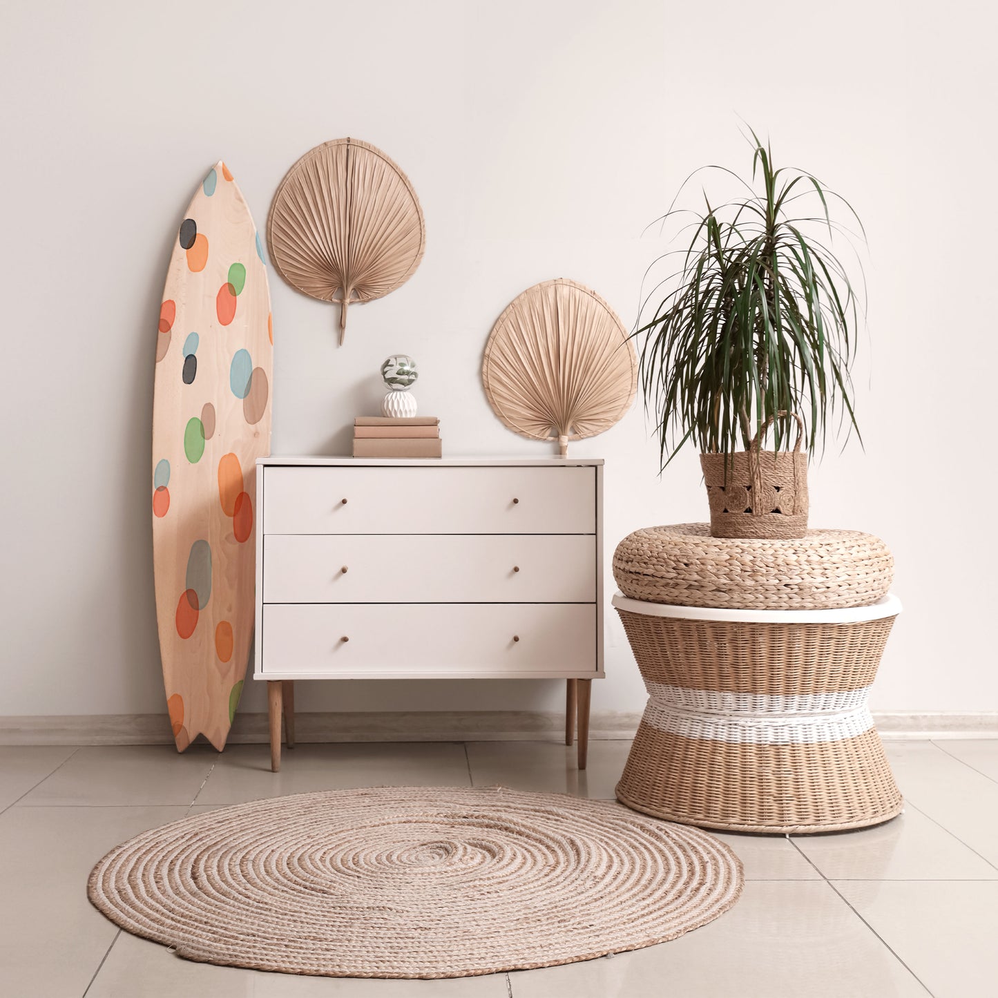 ENERGETIC SPOTS Surfboard Decorative Panel