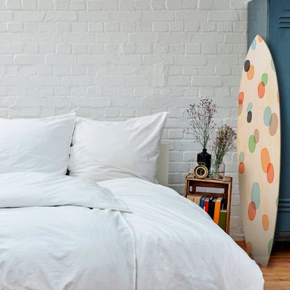 ENERGETIC SPOTS Decorative Plywood Surfboard