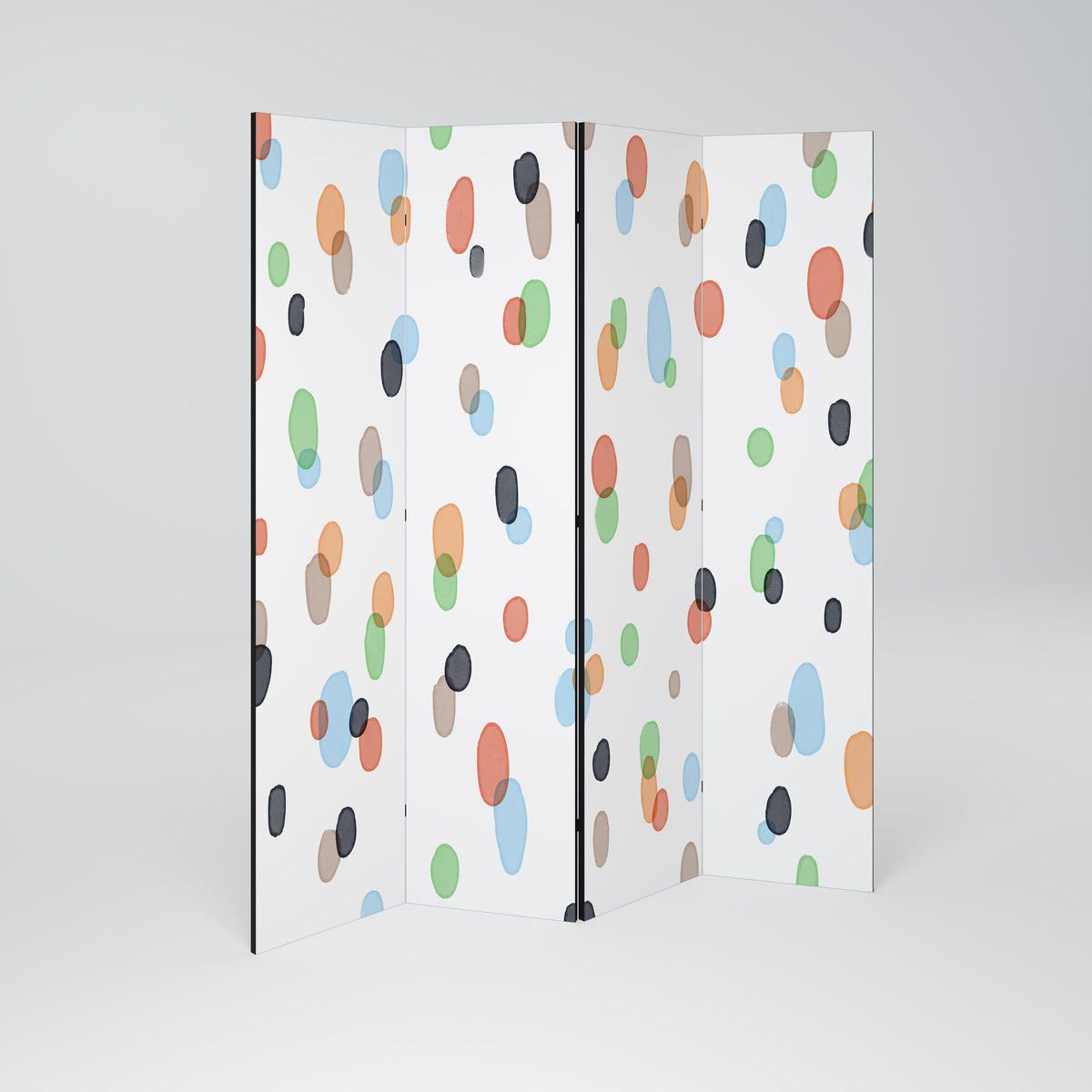 ENERGETIC SPOTS Paravento Decorativo a 4 Pannelli