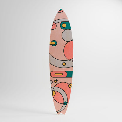 GOSSAMER ECHOES Decorative Plywood Surfboard