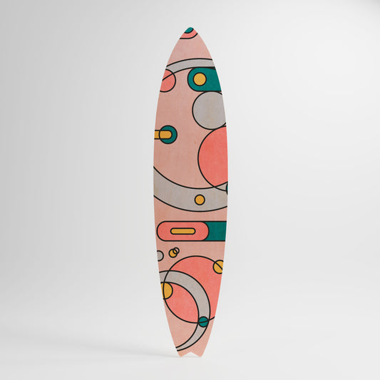 GOSSAMER ECHOES Decorative Plywood Surfboard