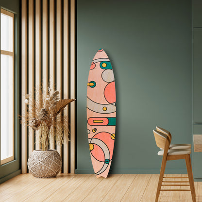 GOSSAMER ECHOES Decorative Plywood Surfboard