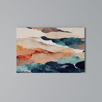ABSTRACT LANDSCAPE Stampa su tela orizzontale