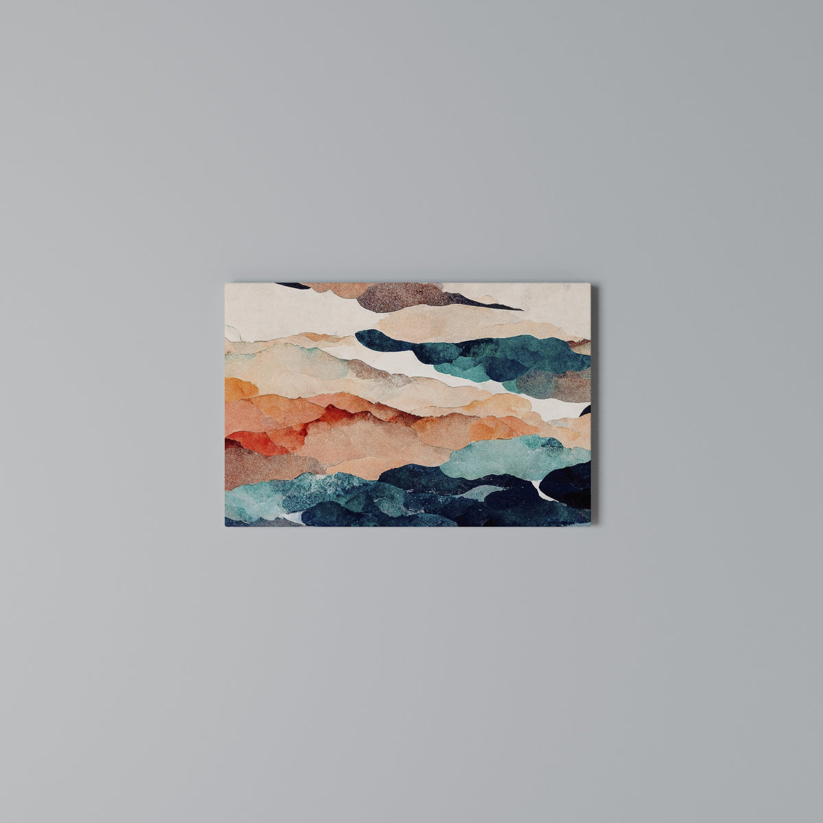 ABSTRACT LANDSCAPE Stampa su tela orizzontale