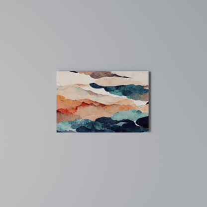 ABSTRACT LANDSCAPE Stampa su tela orizzontale