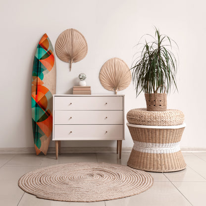 CIRCULAR RHAPSODY Surfboard Decorative Panel