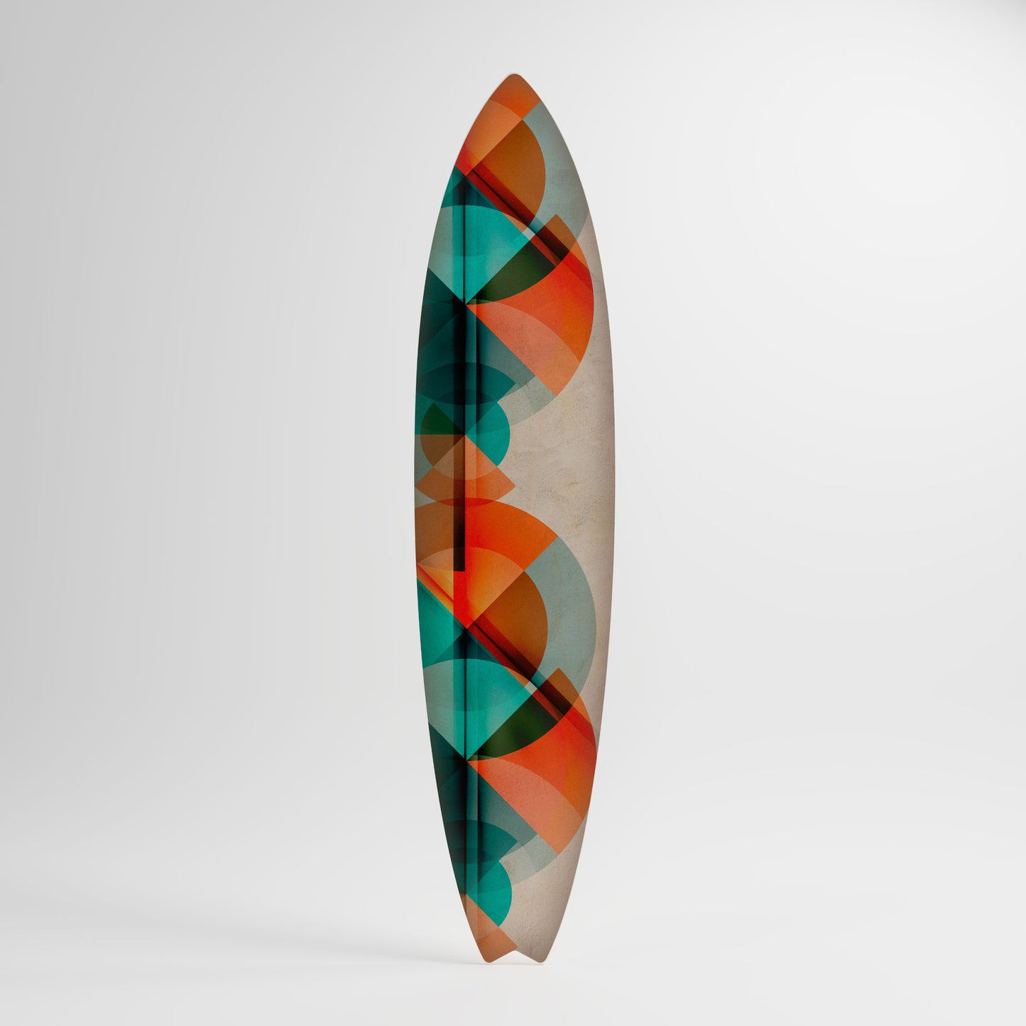 CIRCULAR RHAPSODY Decorative Plywood Surfboard