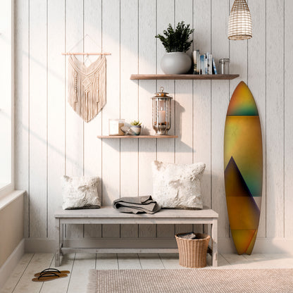 PIERCING SHARPNESS Decorative Plywood Surfboard