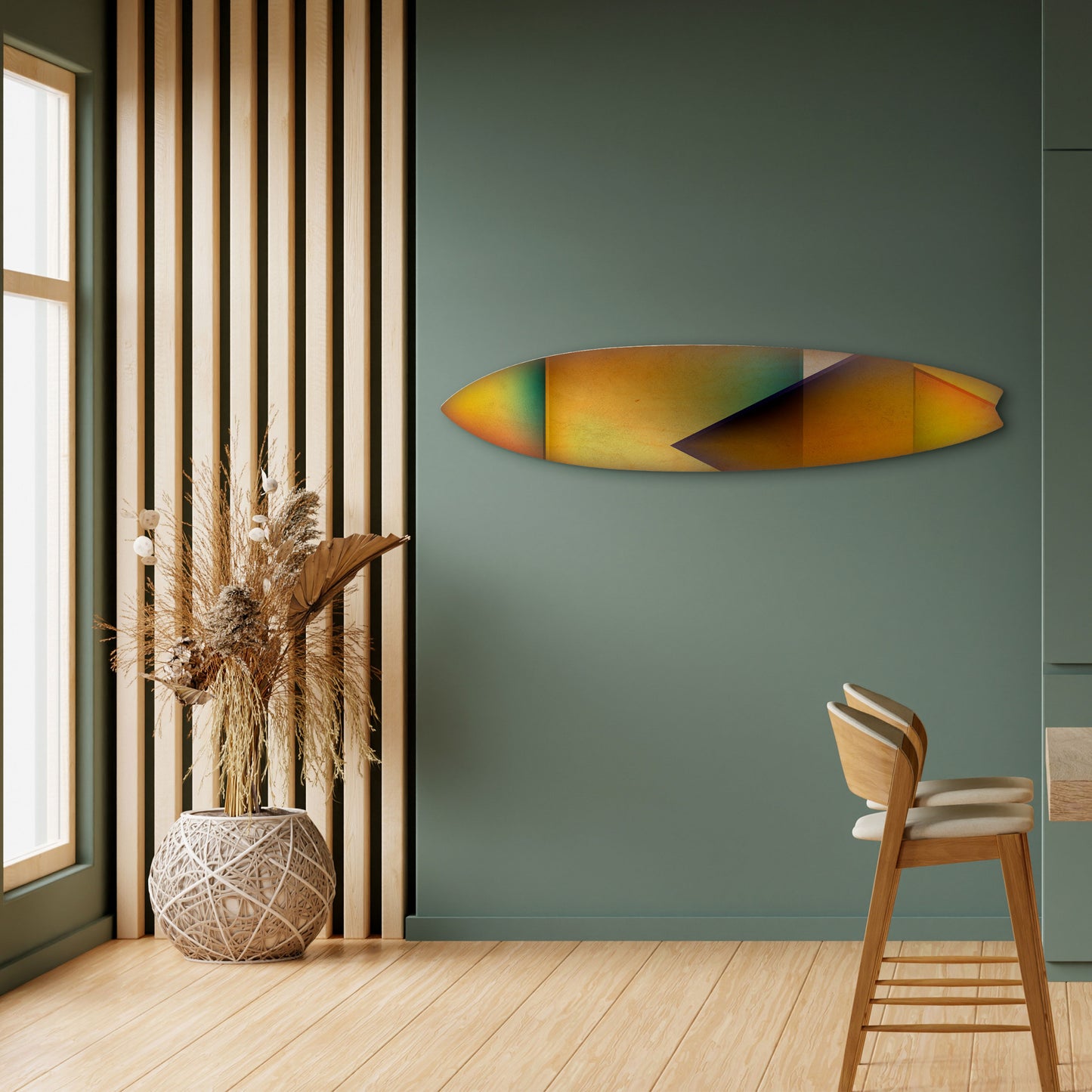 PIERCING SHARPNESS Decorative Plywood Surfboard