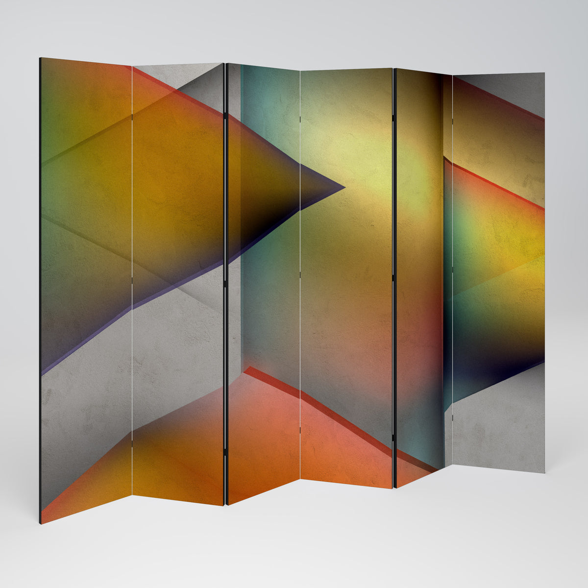 PIERCING SHARPNESS Decorative 6-Panel Room Divider