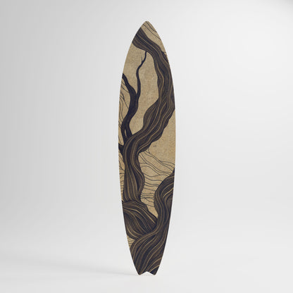 UNIFIED FRAGMENTS Decorative Plywood Surfboard