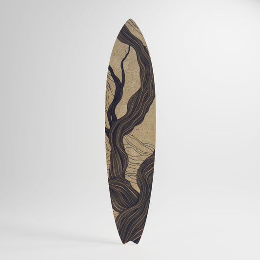 UNIFIED FRAGMENTS Decorative Plywood Surfboard