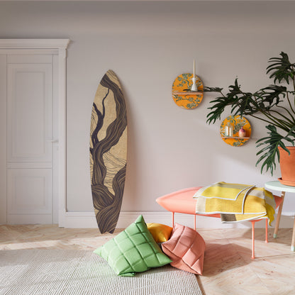 UNIFIED FRAGMENTS Decorative Plywood Surfboard