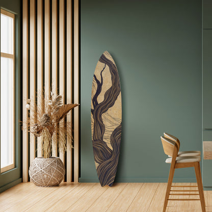 UNIFIED FRAGMENTS Decorative Plywood Surfboard