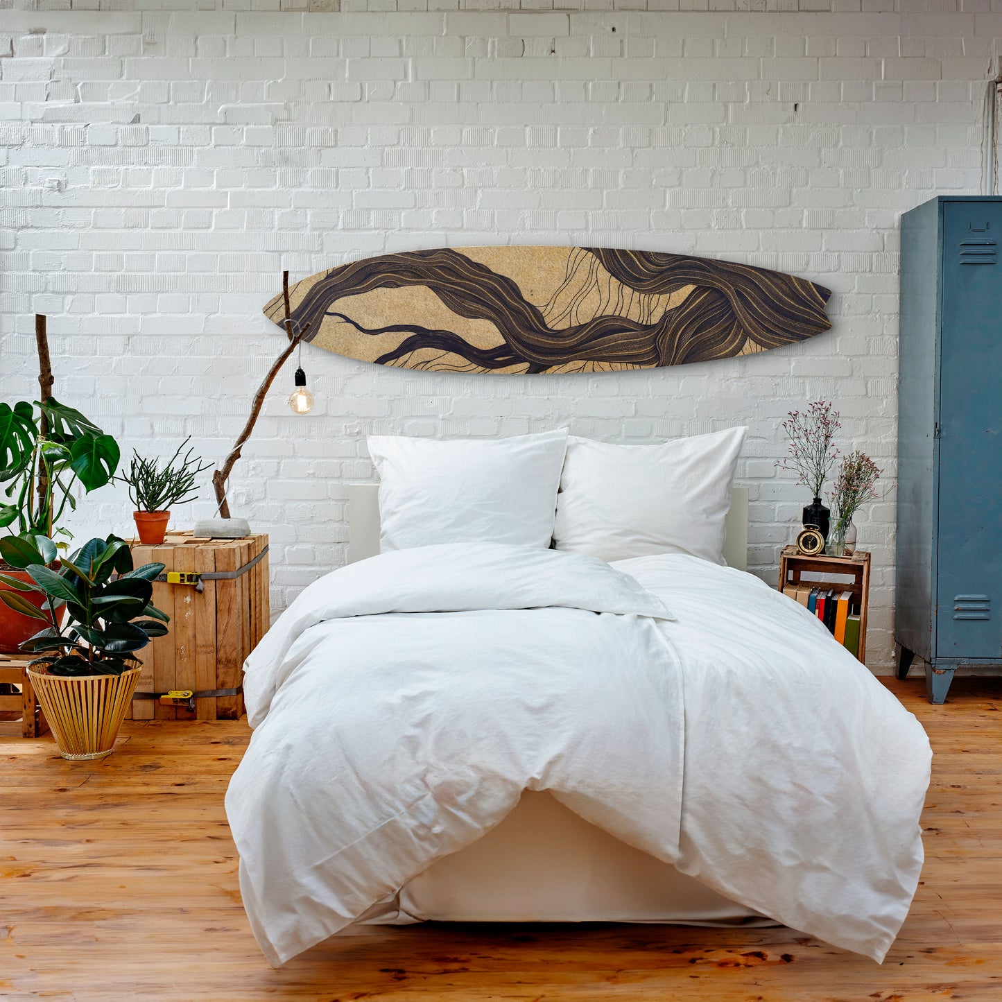 UNIFIED FRAGMENTS Decorative Plywood Surfboard