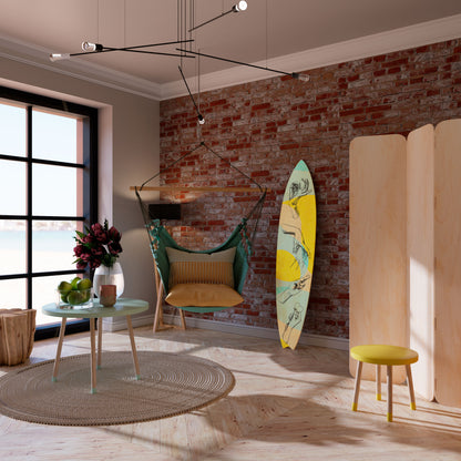 BODY LANGUAGE Decorative Plywood Surfboard