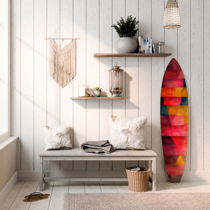 COLORFUL SOUNDS Surfboard Decorative Panel