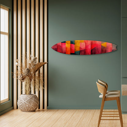 COLORFUL SOUNDS Surfboard Decorative Panel