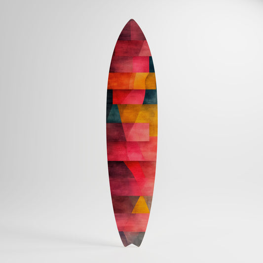 COLORFUL SOUNDS Decorative Plywood Surfboard