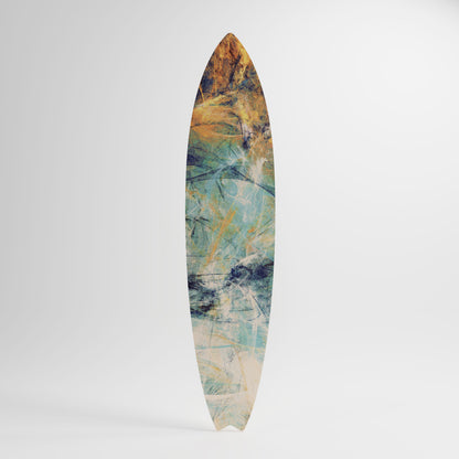 ABSTRACT THOUGHTS Decorative Plywood Surfboard