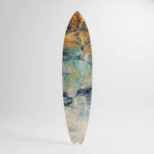 ABSTRACT THOUGHTS Tavola da surf decorativa in compensato