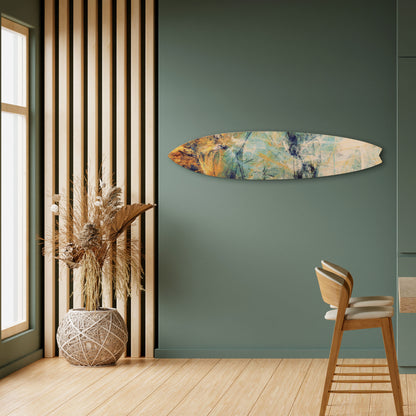 ABSTRACT THOUGHTS Decorative Plywood Surfboard