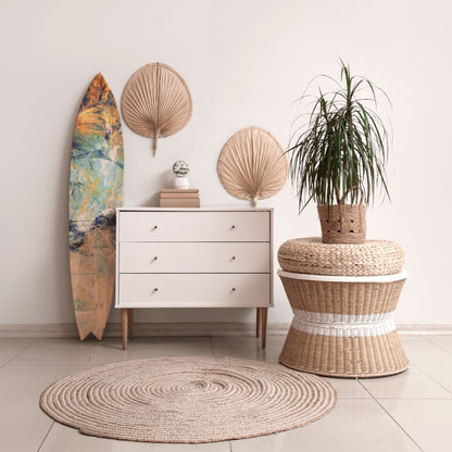 ABSTRACT THOUGHTS Decorative Plywood Surfboard