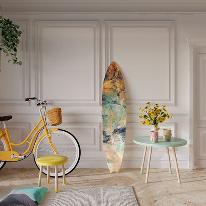 ABSTRACT THOUGHTS Decorative Plywood Surfboard