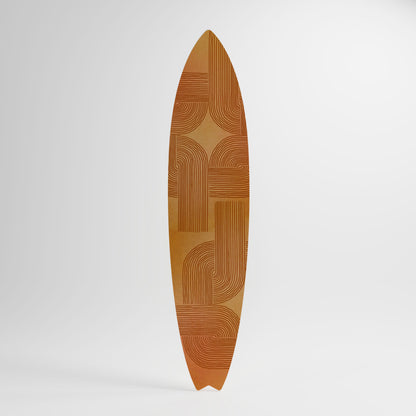 STRENGTHENING RELATION Surfboard Decorative Panel