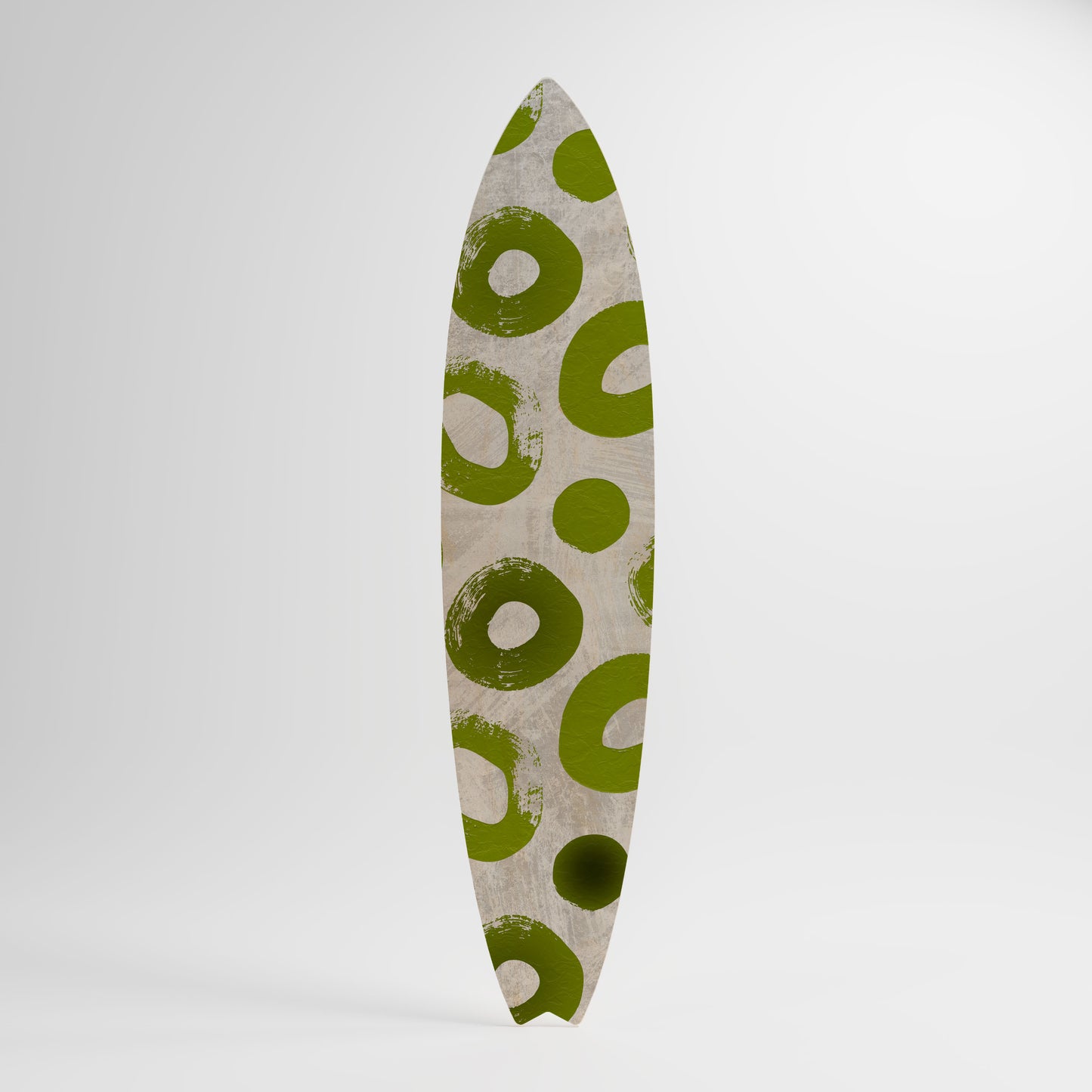 GREEN RHAPSODY Decorative Plywood Surfboard