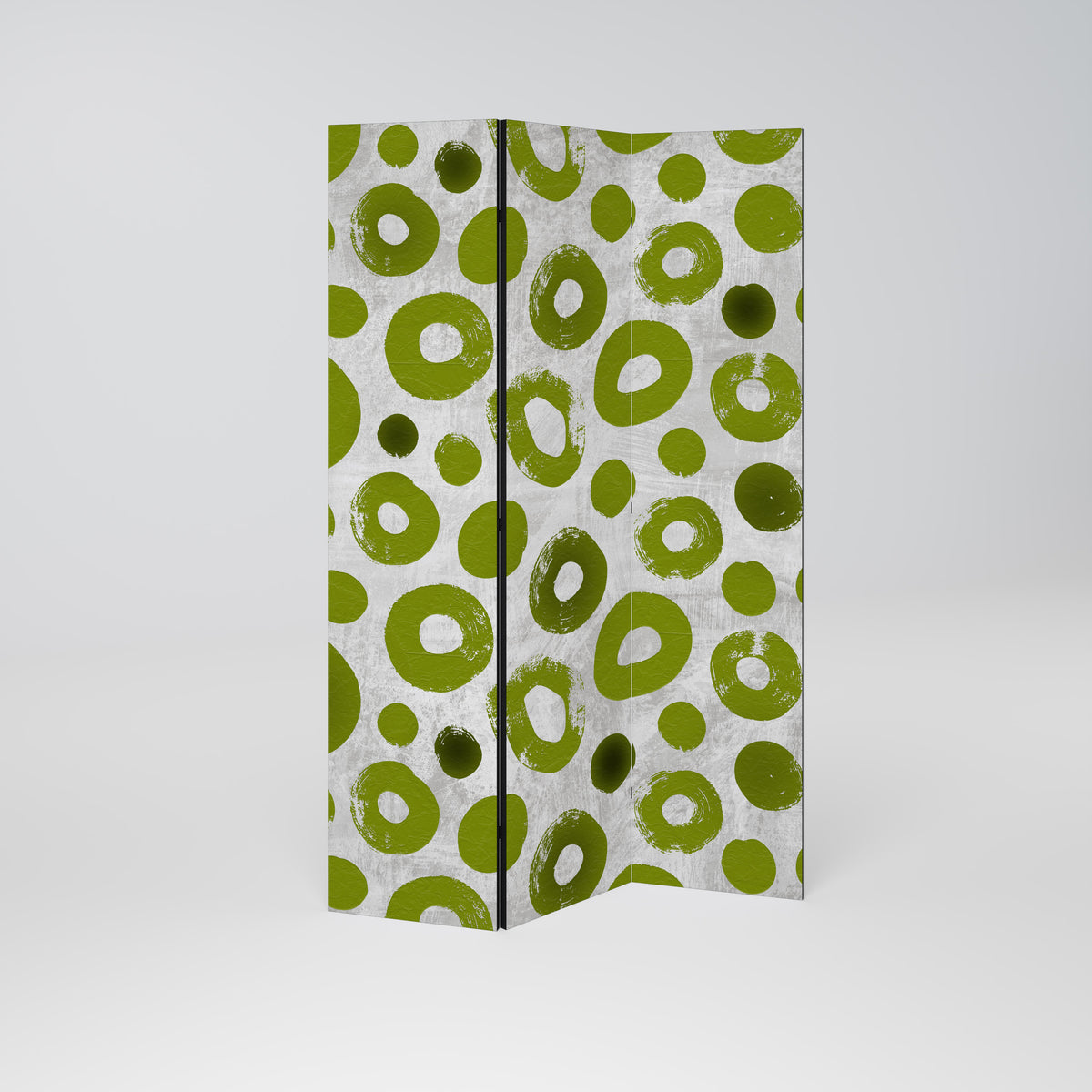 GREEN RHAPSODY Paravento Decorativo a 3 Pannelli