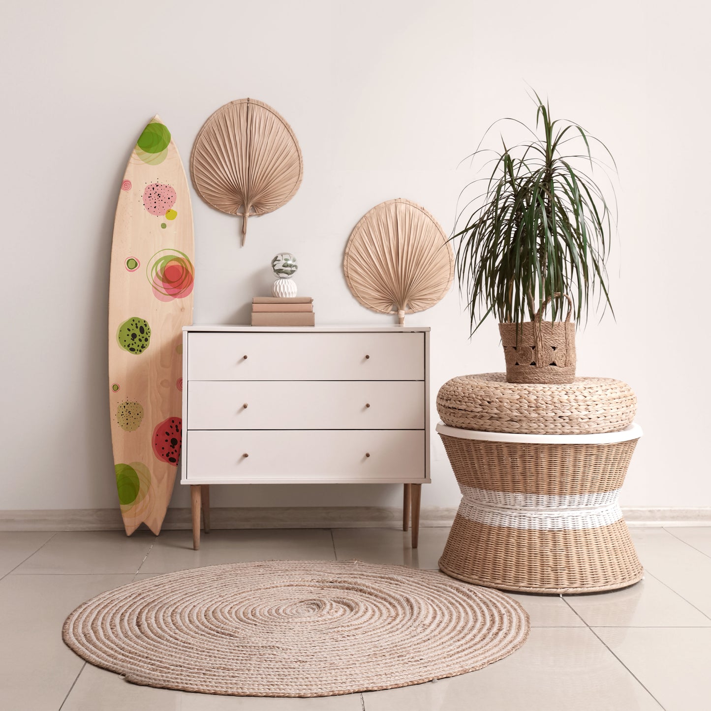 COLORFUL COSMOS Surfboard Decorative Panel