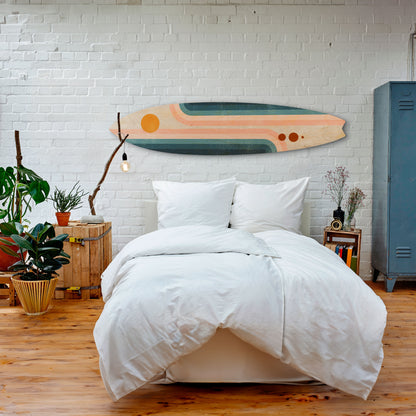 TWO HALVES Decorative Plywood Surfboard