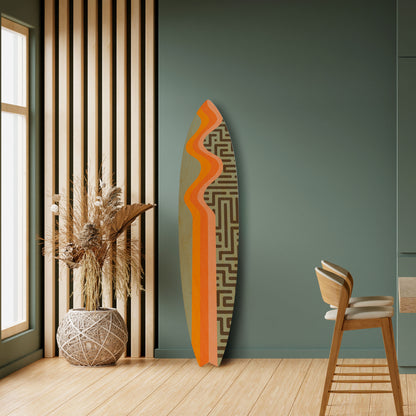 SIMPLE SOLUTIONS Tavola da surf decorativa in compensato