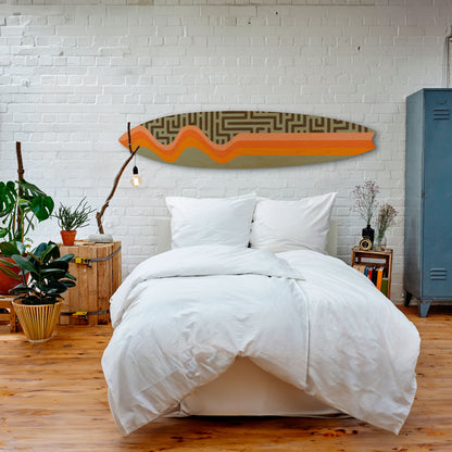 SIMPLE SOLUTIONS Tavola da surf decorativa in compensato