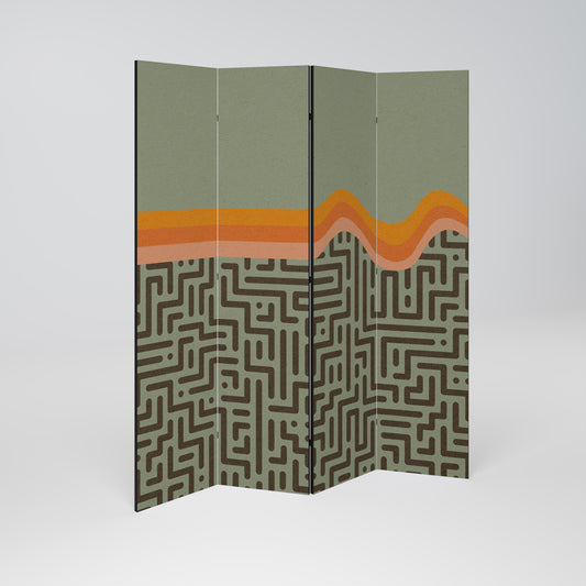 SOLUZIONI SEMPLICI Divisorio decorativo a 4 pannelli