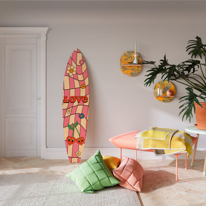 ROCKING LOVE Surfboard Decorative Panel