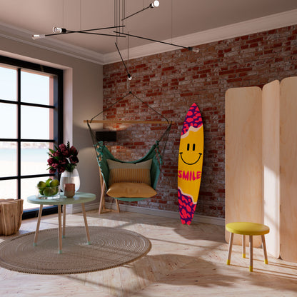 KEEP SMILING Surfboard Decorative Panel