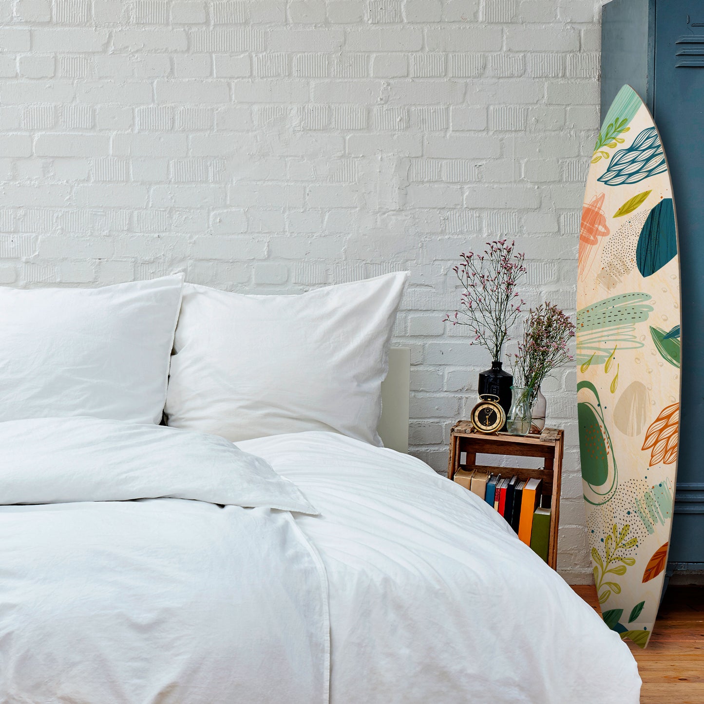 BOTANICAL HURRICANE Decorative Plywood Surfboard