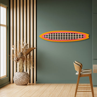 TEARS IN HEAVEN Tavola da surf decorativa in compensato